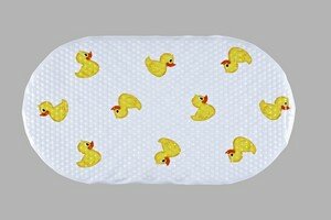 Blue Canyon Quadrant White Round Shower Tray Safety Mat BM6940WH