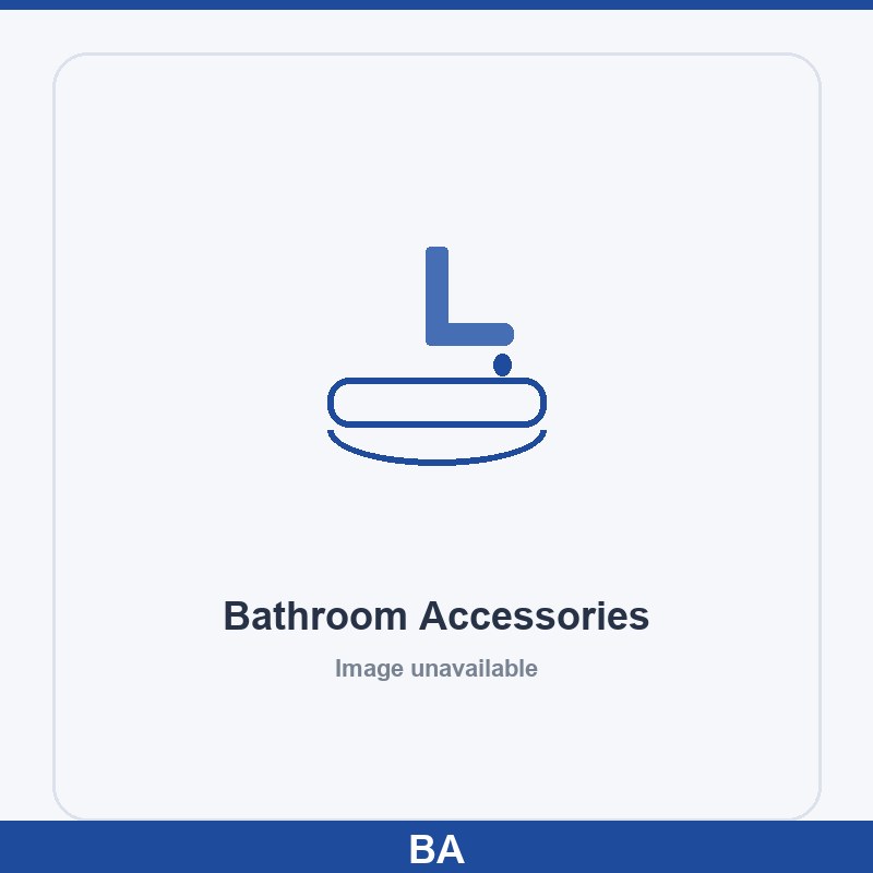 Bristan Round Black Towel Rail